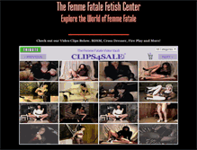Tablet Screenshot of femmfatale.com